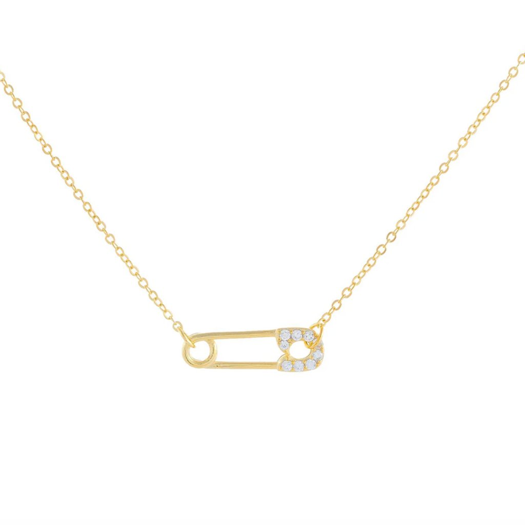 Safety Pin Necklace